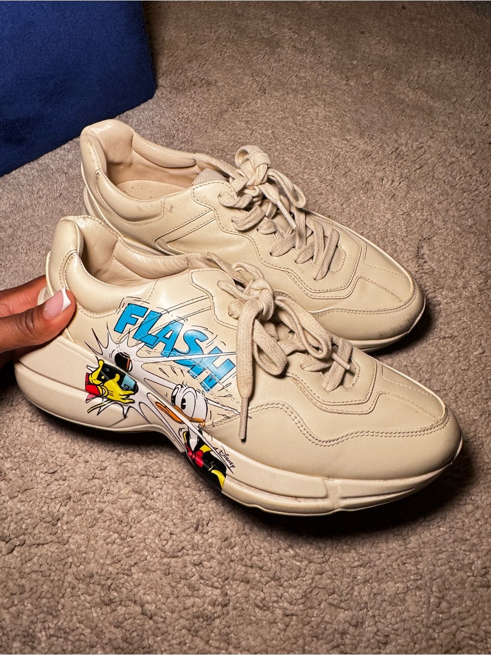 Women's Disney Gucci Trainers Size 38.5 EU